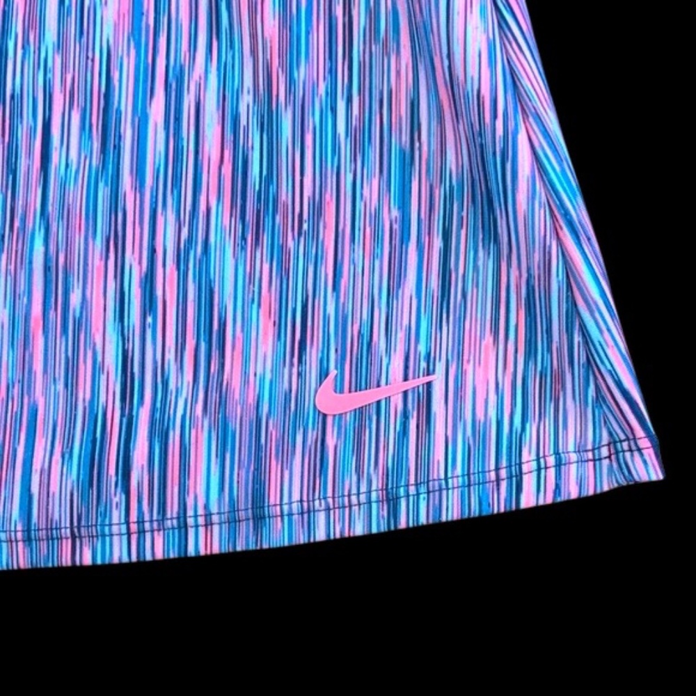 NWOT-Nike Pink and Blue Women's Racerback Swimsuit Top - Picture 5 of 5
